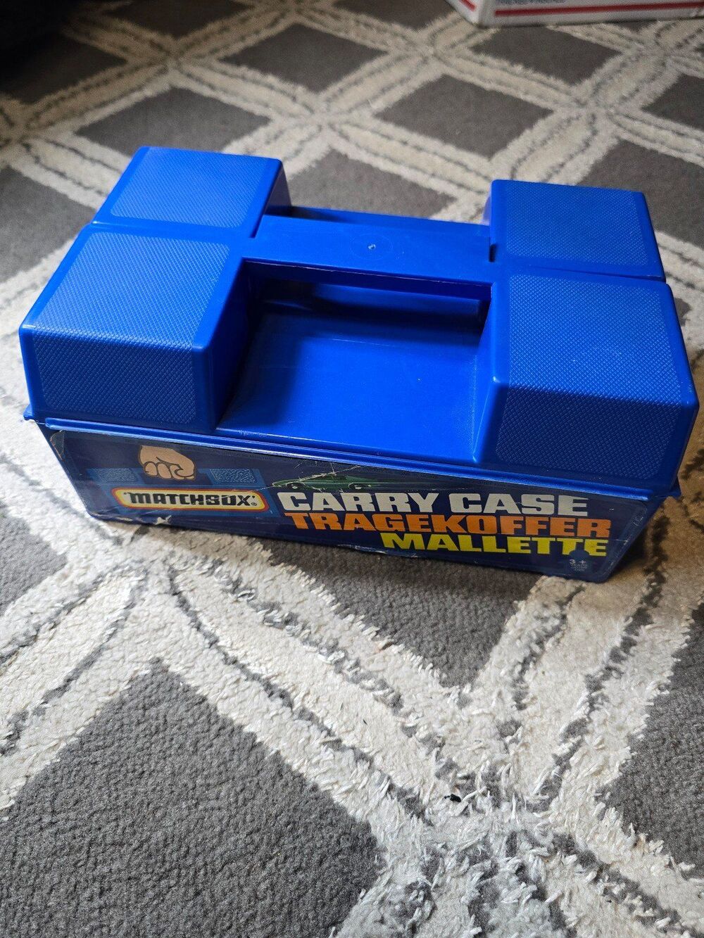Vintage Matchbox Carry Case With All Cars Shown